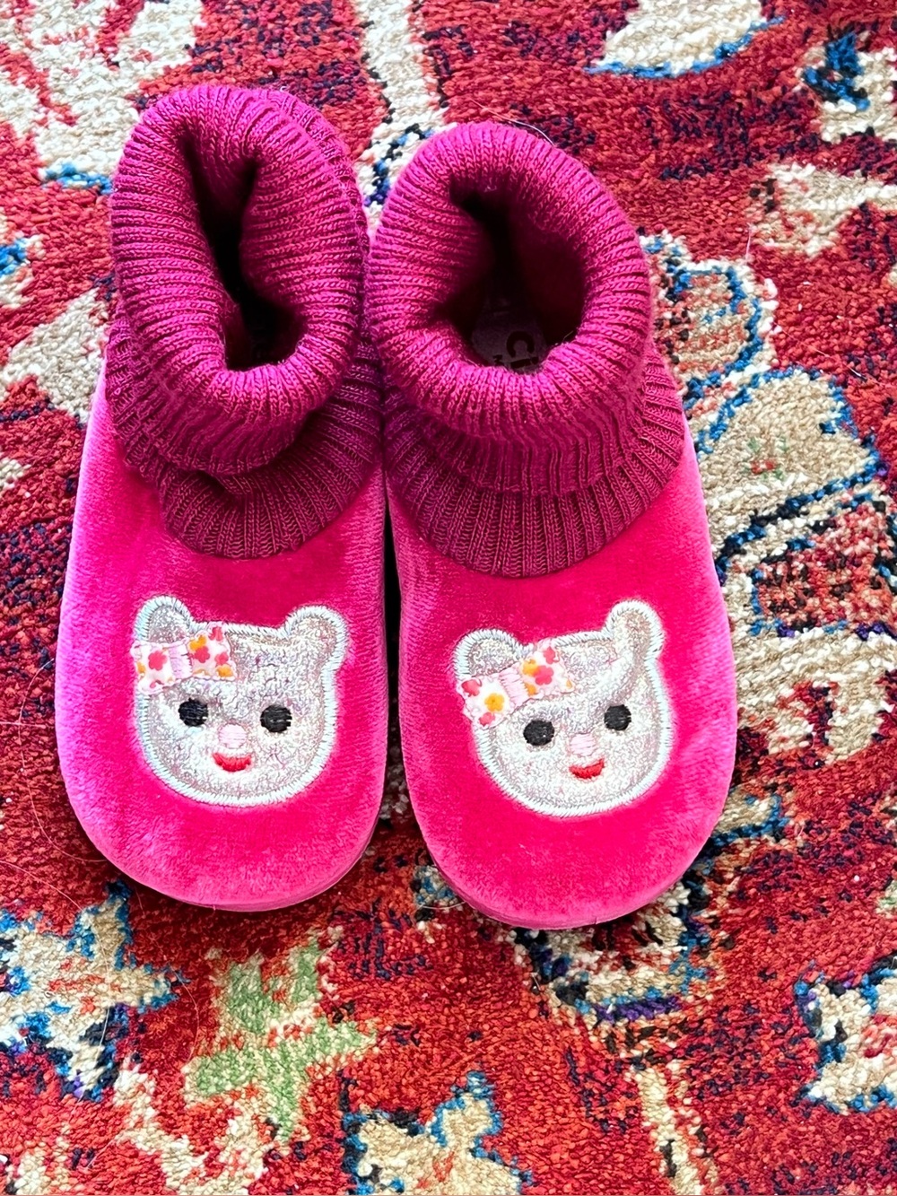 Cienta Velour Sock Slippers from Nordstrom made in Spain